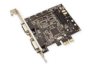 VALUE PCI-Express-Kaart, Serieel RS232, D-Sub 9, 2 Poorts, Parallel EPP/ECP2S, 1 Poort