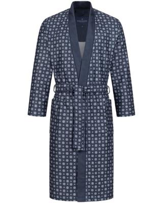 Morgenstern Morgenstern herenbadjas Ken marine Maat M