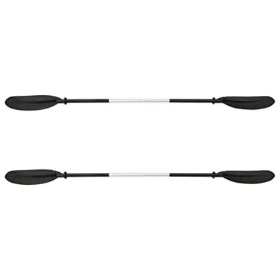 VidaXL Kajak opblaasbaar 424x81x31 cm polyester blauw