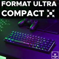 Toetsenbord The G-Lab Azerty Frans - thumbnail