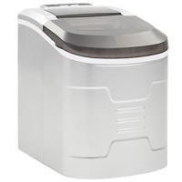VidaXL Ijsblokjesmachine 2,4 l 15 kg/24 u zilver - thumbnail