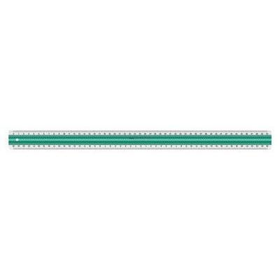 Linex antislip liniaal 50 cm groen/transparant