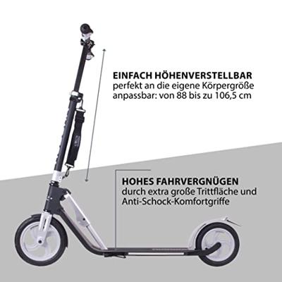 Hudora big wheel air 230 step - zwart