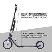 Hudora big wheel air 230 step - zwart - thumbnail