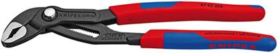 Knipex Cobra® Hightech-Waterpomptang | 300 mm Lengte | Meer-Componentengrepen | Grijs Geatramenteerd - 87 02 300 SB