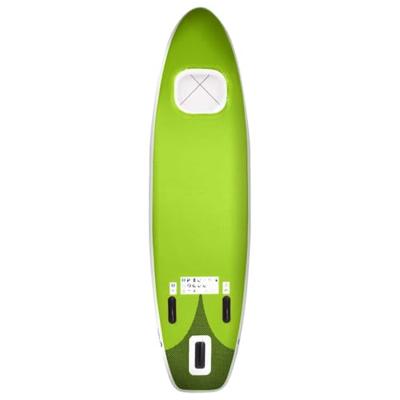 Stand Up Paddleboardset opblaasbaar 330x76x10 cm groen - thumbnail