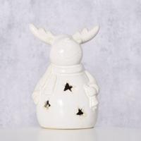 Boltze Home Hertfiguur cristo steen met led h13cm - thumbnail