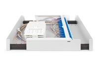 Digitus DN-96843M-OS2 Wandverdeler voor glasvezelkabels Grijs 1 stuk(s) - thumbnail