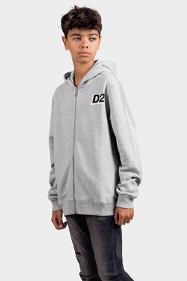 Dsquared2 Relax Felpa Vest Kids Grijs - Maat 140 - Kleur: Grijs | Soccerfanshop