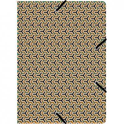 Cedon Elastomap Luxe 24 X 32 Cm Karton Bruin/zwart