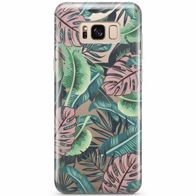 Samsung Galaxy S8 transparant hoesje - Jungle Samsung Galaxy S8 transparant hoesje - Jungle