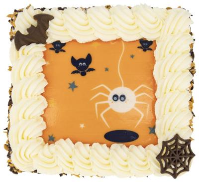 HEMA Halloween slagroomtaart 9 p.