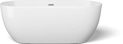 Looox Chill vrijstaand ligbad - 170x80x60cm - Acryl - wit glans chill17080gw Looox Chill vrijstaand ligbad - 170x80x60cm - Acryl - wit glans chill17080gw