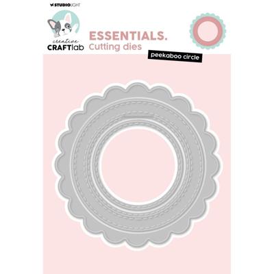 Creative Craftlab • essentials cutting die peekaboo circle