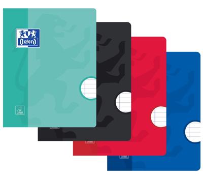 Schrift oxford school a5 ln 120pag 80gr ass | 5 stuks Schrift oxford school a5 ln 120pag 80gr ass | 5 stuks