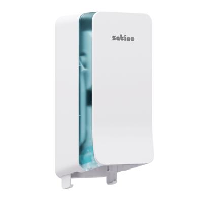 Toiletpapierdispenser Satino JT3 Hyginity systeemrol duo wit 333422