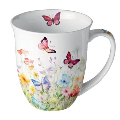 Ambiente Mok 0.4l butterflies in field wit