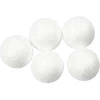 Creativ Company ballen, d 2 cm, wit, 200 stuk 1 doos - thumbnail