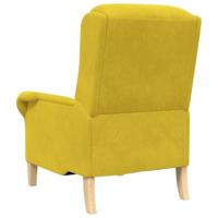 Fauteuil Geel 76 x 94 x 102 cm Fluweel - thumbnail