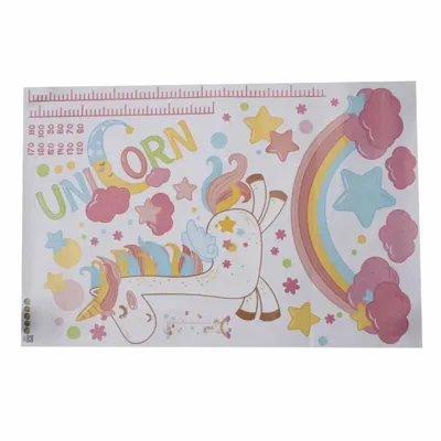 Mondoni Pink Unicorn Muursticker Mondoni Pink Unicorn Muursticker
