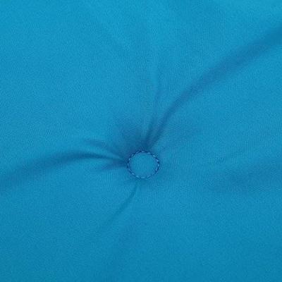 VidaXL Tuinstoelkussens 2 st 50x50x3 cm stof blauw
