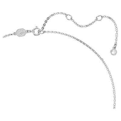 Swarovski 5646762 Set Ketting + Oorknoppen Stella zilverkleurig-blauw 38-41 cm