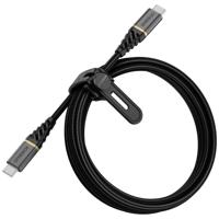 OtterBox Nylon Braided Charge/Sync Cable USB-C to USB-C 2m Black - thumbnail