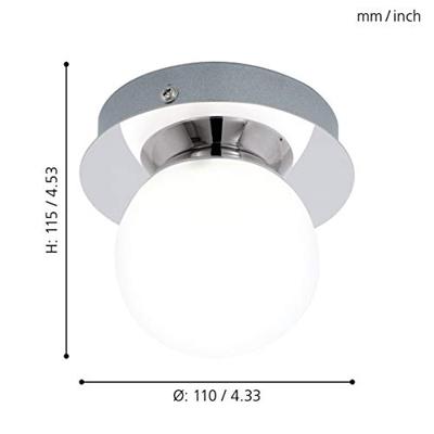 Eglo Led wandlampMosiano Design badkamerlamp - 94626