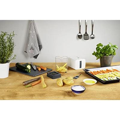 Fackelmann easyprepare Frietsnijder - Kunststof/rvs - 3 delig
