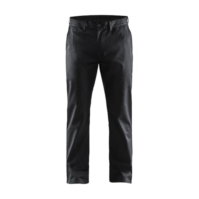 Blåkläder Chino stretch 14651830 | Zwart | Maat 44 - 7330509624869