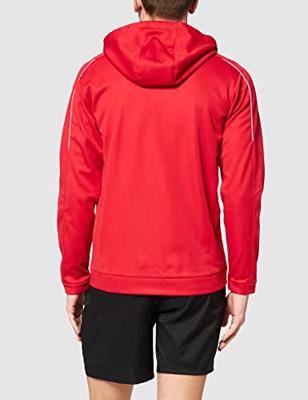 JAKO 6850 Jas Met Kap Classico - Rood - XL