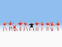 NOCH 45967 TT Set figuren voetbalteam figuren - thumbnail