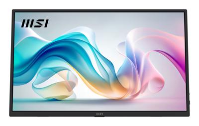MSI pro mp165 e6 15.6" monitor (zwart, hdmi, 2x usb-c)