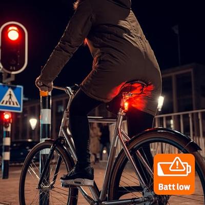 Achterlicht Axa Dwn Rear 1 Lux USB-C oplaadbaar - thumbnail