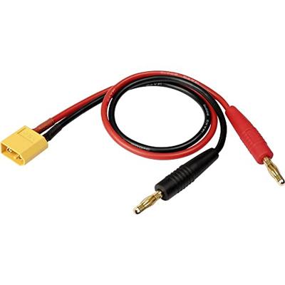 Reely Laadkabel [1x Bananenstekker 4 mm - 1x XT60-stekker] 30 cm RE-6799038