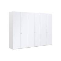 Goossens Kledingkast Easy Storage Ddk, Kledingkast 304 cm breed, 220 cm hoog, 6x glas draaideur - thumbnail