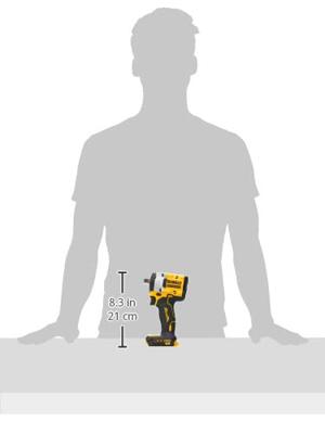 DeWALT DCF922N Accu slagmoersleutel 406Nm 1/2" borgpin 18V XR Basic Body - thumbnail