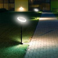 V-TAC 6667 VT-943 Tuinlamp op zonne-energie LED 3.00 W Wit, Zwart - thumbnail