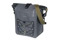 BASIL Tas navigator storm mik studs medium grijs 12-15l - thumbnail
