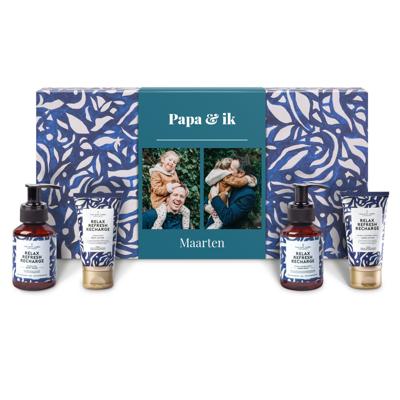 The Gift Label verwenpakket personaliseren - Relax Refresh Recharge