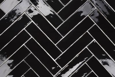 Estudio Wandtegel Camden Black Glossy Glans Zwart 30x7,5 cm - Teb142195 Estudio Wandtegel Camden Black Glossy Glans Zwart 30x7,5 cm - Teb142195