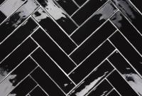 Estudio Wandtegel Camden Black Glossy Glans Zwart 30x7,5 cm - Teb142195 - thumbnail