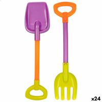 Strandspeelgoedset Colorbaby 39 cm 2 Onderdelen (24 Stuks) - thumbnail