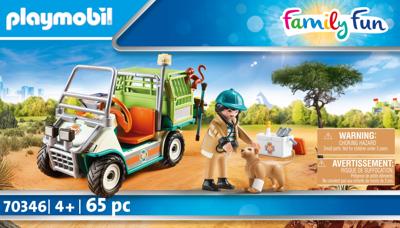 Playmobil Dierenarts met voertuig - 70346