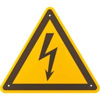 Waarschuwingsbord elektrische spanning 200 mm 1 stuk(s) - thumbnail