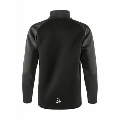 Craft 1912730 Squad 2.0 Full Zip Jr - Black/Granite - 134/140 Craft 1912730 Squad 2.0 Full Zip Jr - Black/Granite - 134/140