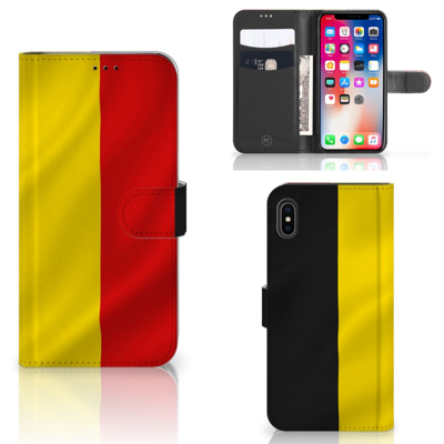 Apple iPhone Xs Max | Bookstyle Case | Belgische Vlag