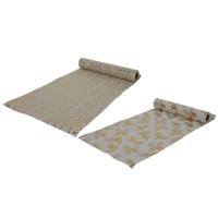 Svenska Living Tafelloper 275x28cm, katoen look goud - thumbnail