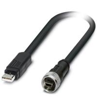 Phoenix Contact 1420171 USB-kabel USB 2.0 USB-A stekker IP20, USB-mini-B IP20 stekker 2.00 m - thumbnail