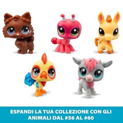 Gelede Figuren Bandai Littlest Pet Shop Plastic